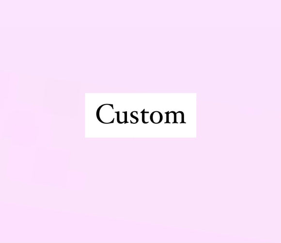 Custom Order Amount